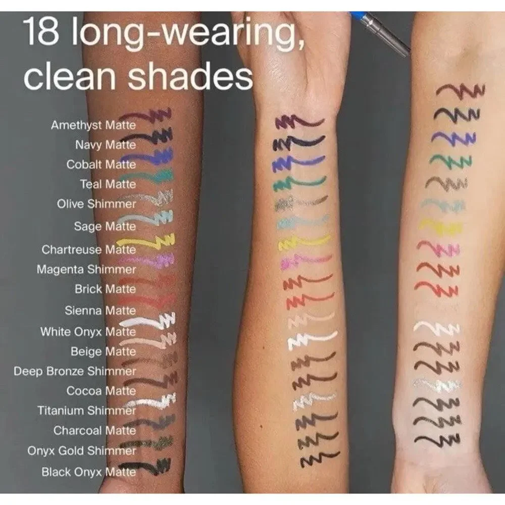 Haus Labs Optic Intensity Eyeliner Sage Matte Vegan Clean Waterproof New